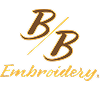 B/B Embroidery Logo